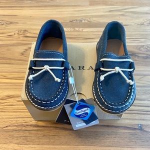 Zara Nautico Piel Baby Shoes
